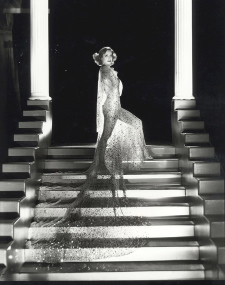1933. Publicity for 'Dancing Lady' shot by Hurrell.
