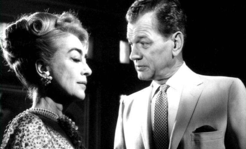 1964. 'Hush,' with Joseph Cotten. (Thanks to Steve Pickens.)
