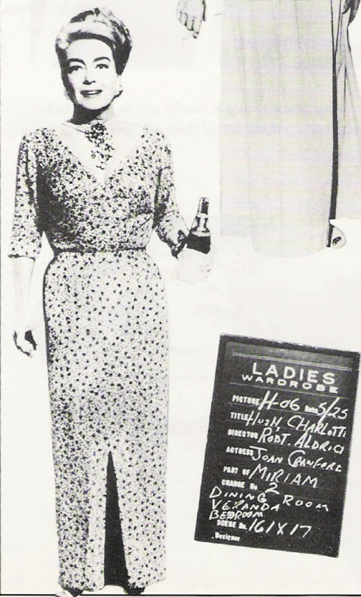 1964. 'Hush' wardrobe test shot. (Thanks to Matt Treadaway.)