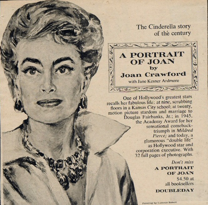 1962 Doubleday ad for 'Portrait of Joan.'