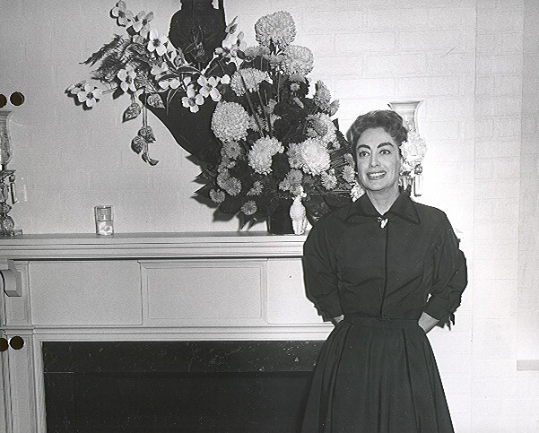 1955. At the Roosevelt Hotel in Jacksonville, Florida, promoting 'Queen Bee.'