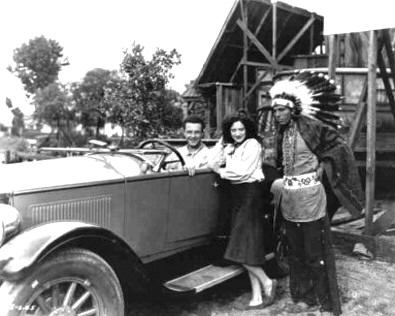 1928. 'Rose-Marie.' With James Murray and chief.