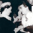 9/29/54. At the 'Star is Born' premiere, with Judy Garland.