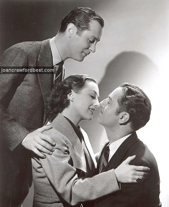 With Robert Montgomery and William Powell.