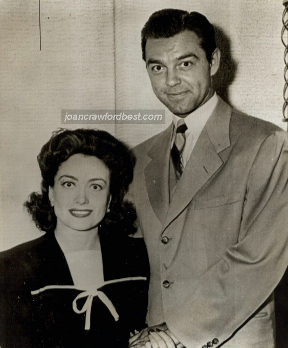 July 1942. Newlyweds Joan and Phillip Terry.