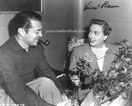 1950. With director Vince Sherman.