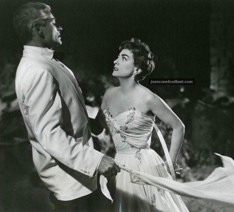 With Jeff Chandler.