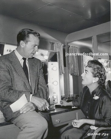 1955. With Dick Powell.