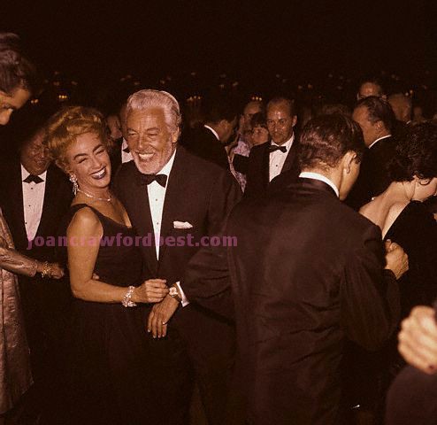 April 9, 1962, with Cesar Romero at the Oscars.