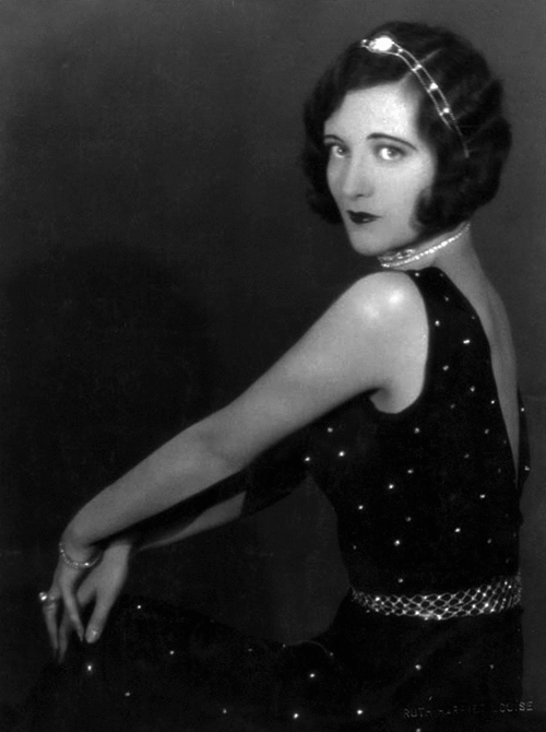 1926 publicity shot by Ruth Harriet Louise. (Thanks to Ann-Marie.)