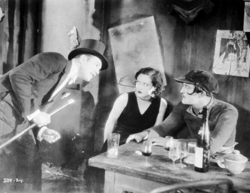 1926. 'Paris.' With Charles Ray (left) and Douglas Gilmore.