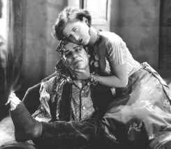 Joan with a smokin' Lon Chaney.