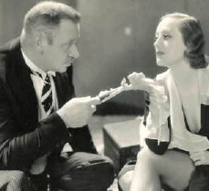 With Wallace Beery in 1932's 'Grand Hotel.'