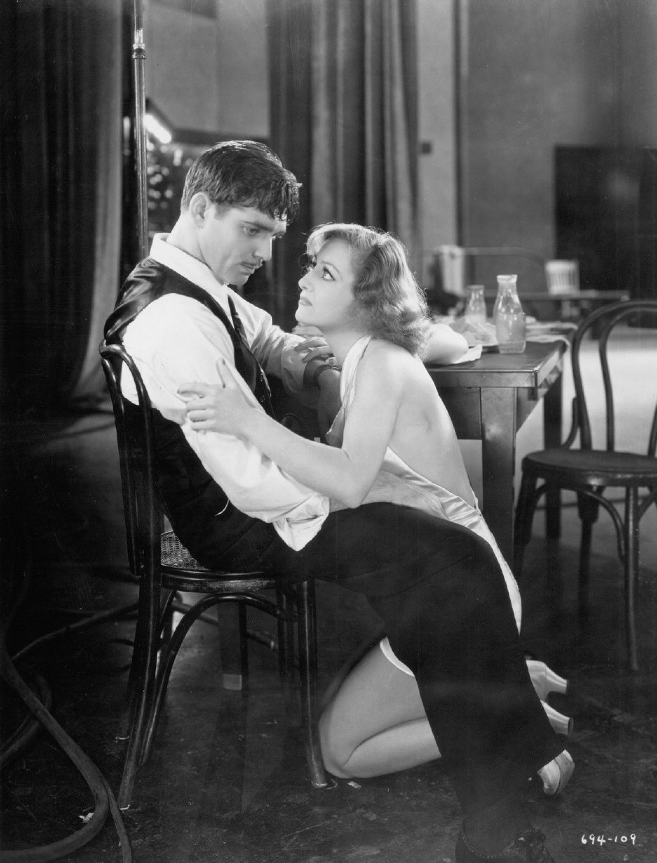 1933. 'Dancing Lady.' With Clark Gable.