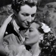 1936. With Robert Taylor in 'Gorgeous Hussy.'