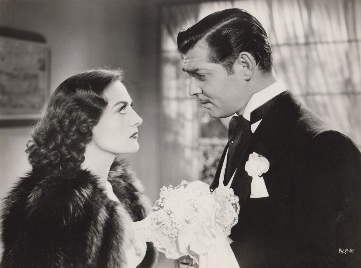 1936. 'Love on the Run.' With Clark Gable.