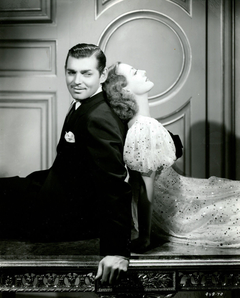 1936. 'Love on the Run' publicity with Clark Gable.
