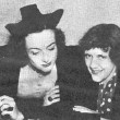 1936, with the editor of Photoplay magazine, Ruth Waterbury.