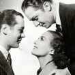 1937. Publicity by Hurrell for 'Mrs. Cheyney' with Robert Montgomery and William Powell.