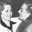 Circa 1937, with Barbara Stanwyck.