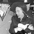 1938. Joan fights off the fans in NYC.