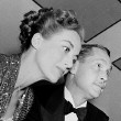 1938. With husband Franchot Tone.