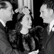 1937. With husband Franchot Tone, left, and director Frank Borzage.