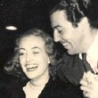 October 1938, on the 'Ice Follies' set with Cesar Romero.