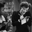 1939. 'The Women' screen shot with Butterfly McQueen, left.