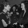 1945. With Nanette Fabray at NYC's Sherry-Netherland.