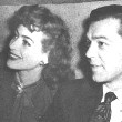 Circa 1945. With husband Phillip Terry.