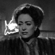 1945. Two screen shots from 'Mildred Pierce.'