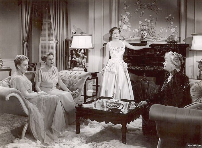 1950. 'Harriet Craig.' With Lucille Watson, right.