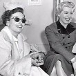 1950. With Lana Turner and George Cukor on Lana's 'Life of Her Own' set.