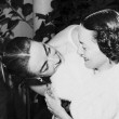 Circa 1953. With Olivia DeHavilland at the Academy Awards.
