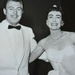 1954 at the Cocoanut Grove with Jack Hayes. (Includes press caption.)