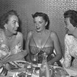 April 21, 1952. At Romanoff's after Judy Garland's LA Philharmonic performance. With Judy and Jane Wyman.