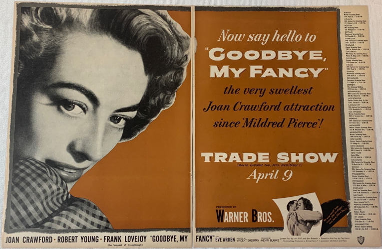Goodbye, My Fancy (1951) - IMDb