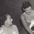 1952. With Judy Garland and Jane Wyman at Romanoff's. Includes press caption.