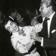 At the 9/29/54  'A Star Is Born' after-party with Cesar Romero at the Cocoanut Grove.