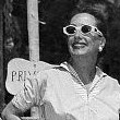 June 21, 1955. Honeymooning in Capri. Four different press edits of same photo.