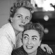 1956. Joan and Christina, NYC. By Eve Arnold.