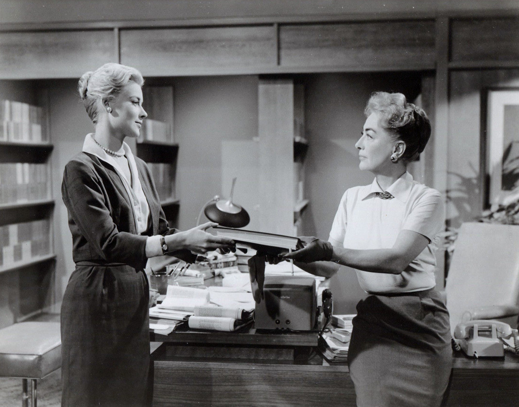 1959. 'The Best of Everything.' With Hope Lange.