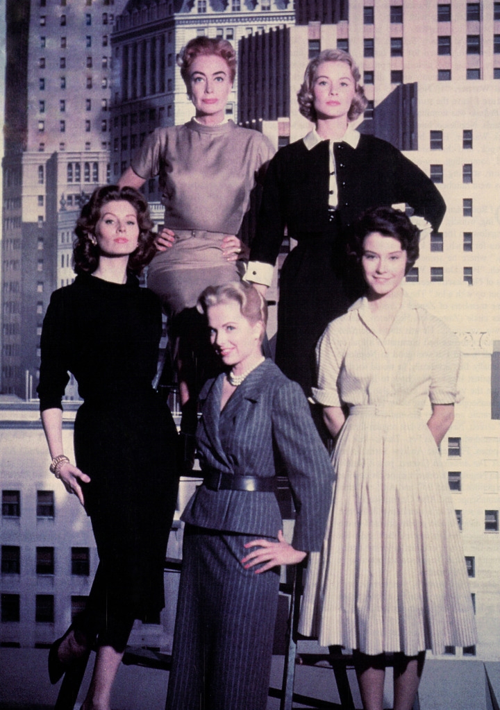1959. Female cast of 'Best of Everything.' (Thanks to Bryan Johnson.)