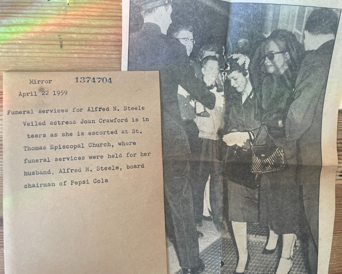 April 22, 1959, funeral for Al Steele.