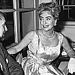 1961. Joan with Vincent Price at a party given by Hedda Hopper. Photo courtesy of David Del Valle, author of the Price book 'The Sinister Image.'