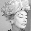 January 10, 1960. Joan a recipient of a 'Golden Hat Award' from the Millinery Institute of America.