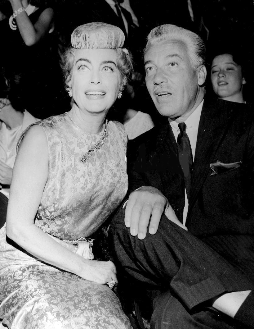 Circa 1963, with Cesar Romero.