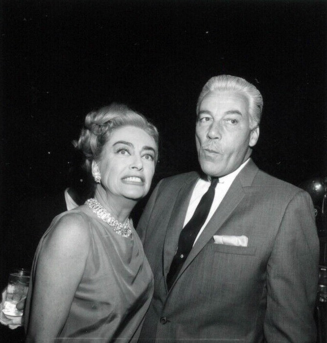 1965. At a party for 'I Saw What You Did' with Cesar Romero.