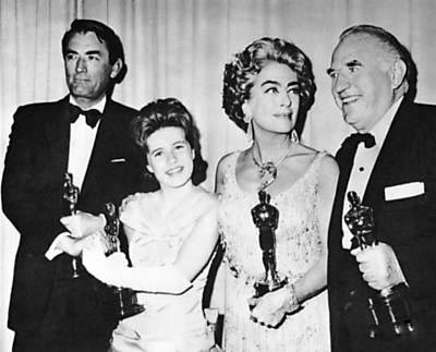 April 1963 Academy Awards. (Thanks to Bryan Johnson.)